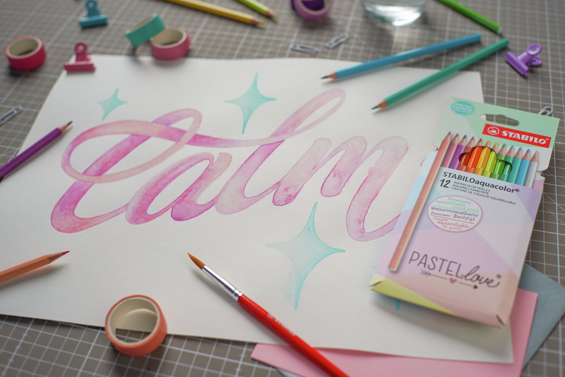 Crayons de couleurs STABILOaquacolor