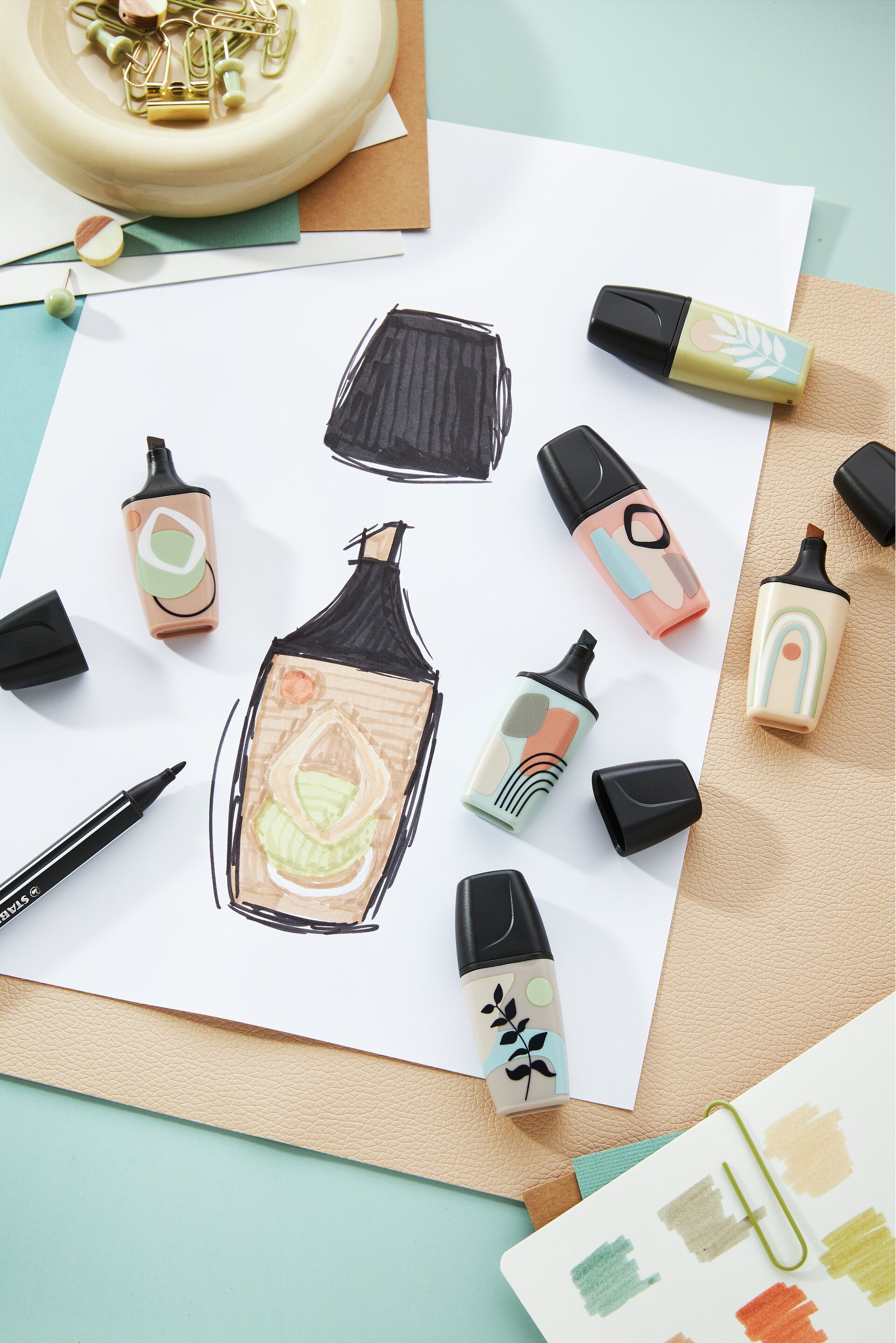 Highlighter STABILO BOSS MINI Naturevibes