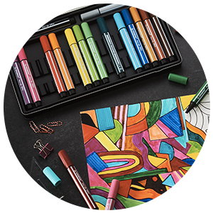 Fiber-Tip Pen STABILO Pen 68 MAX