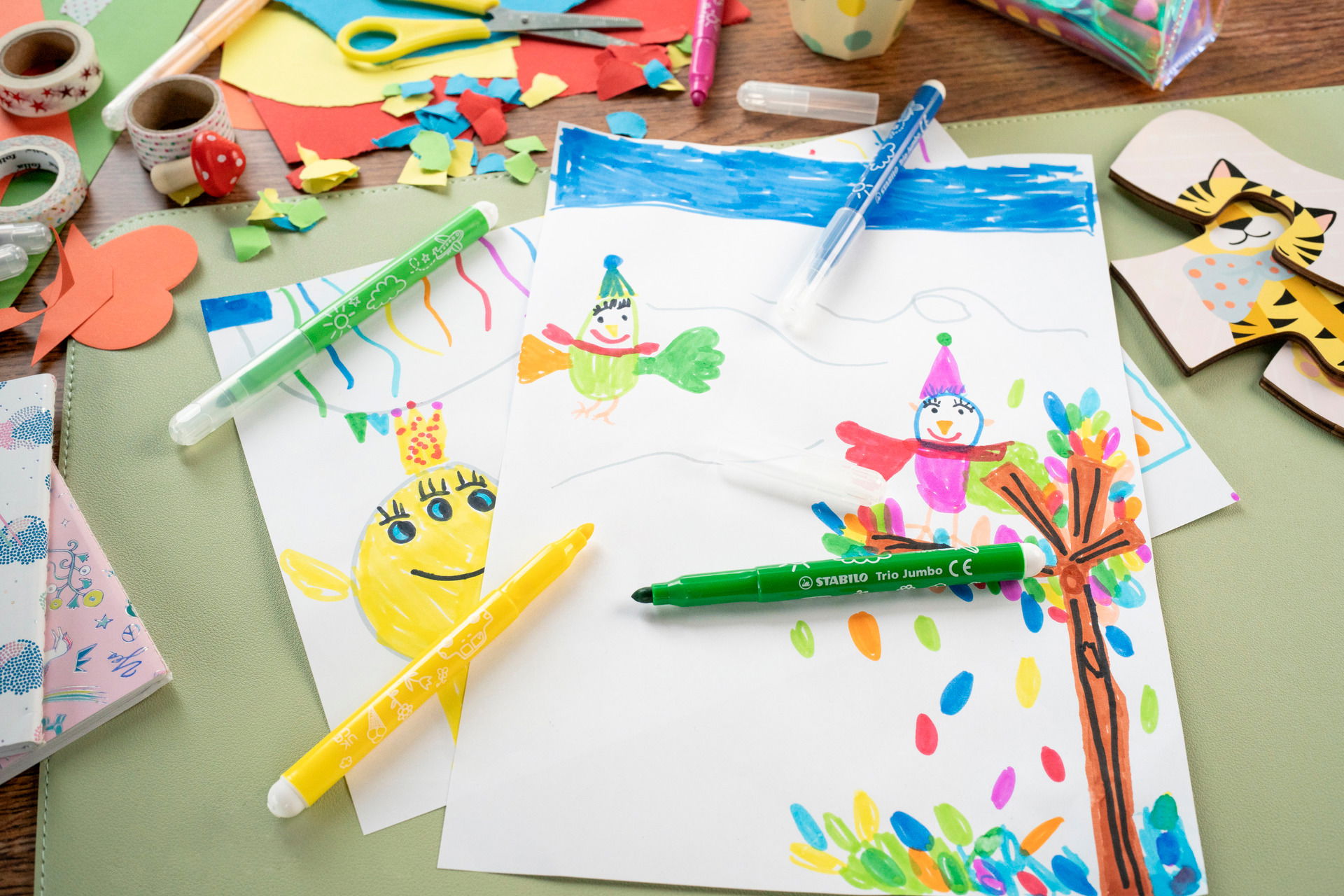 Feutres STABILO Trio Jumbo