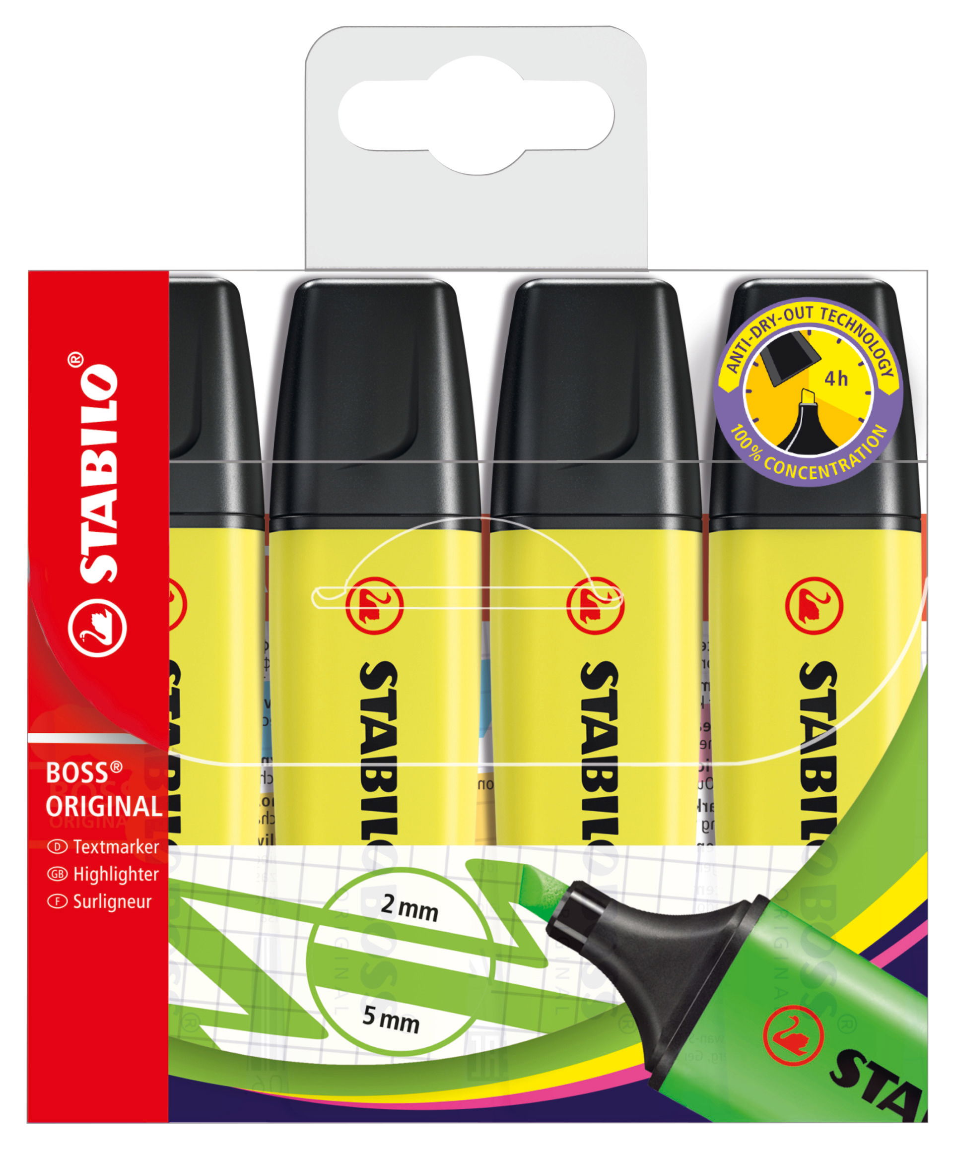 Textmarker STABILO BOSS ORIGINAL Textmarker STABILO BOSS ORIGINAL