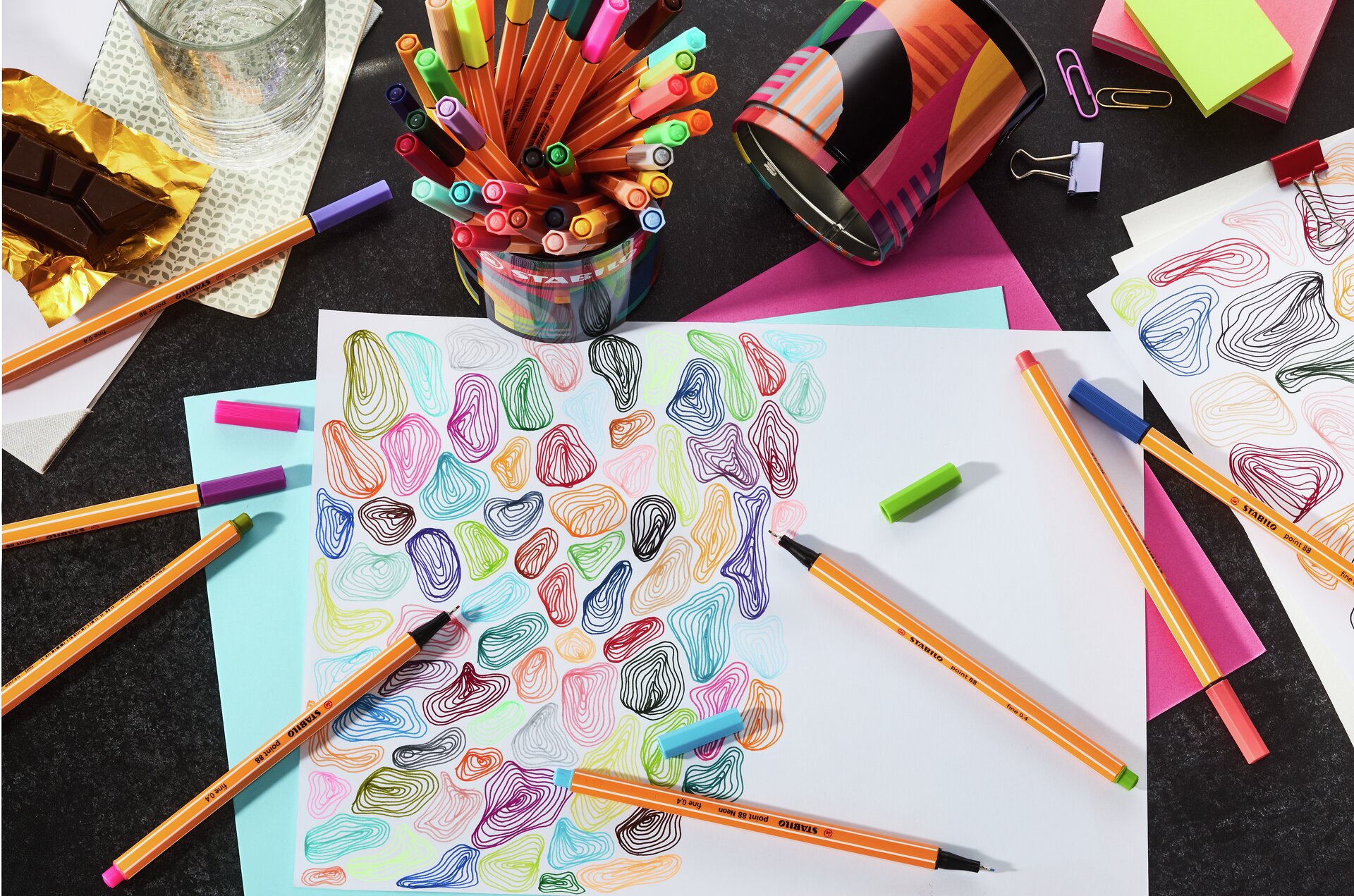 Fineliner/ Fibre- Tip Pen STABILO point 88 ARTY