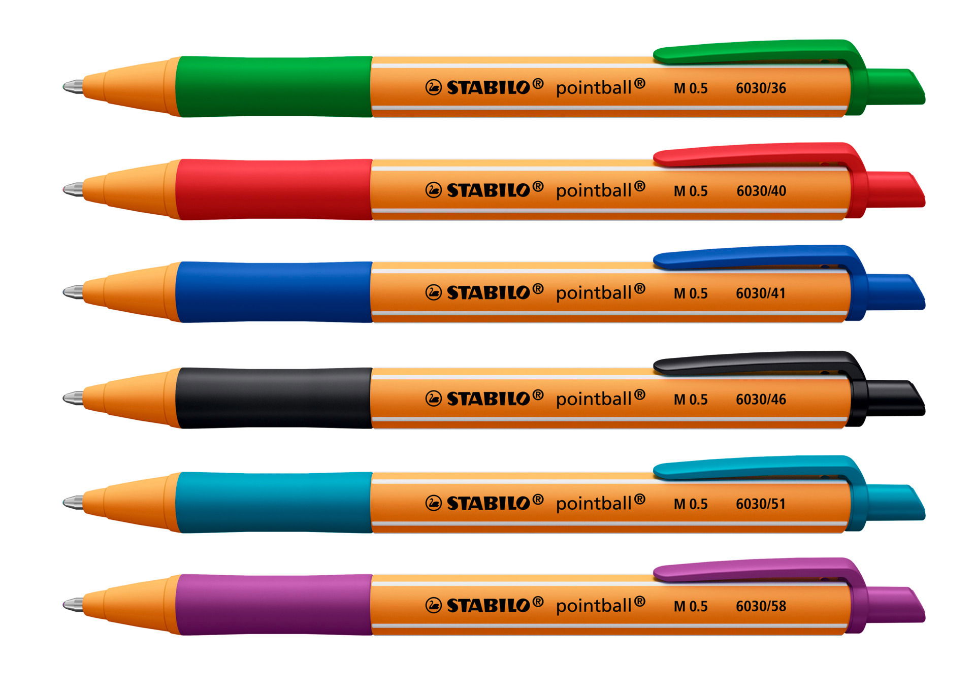 Penna a sfera CO2 neutral STABILO pointball Penna a sfera CO2 neutral STABILO pointball