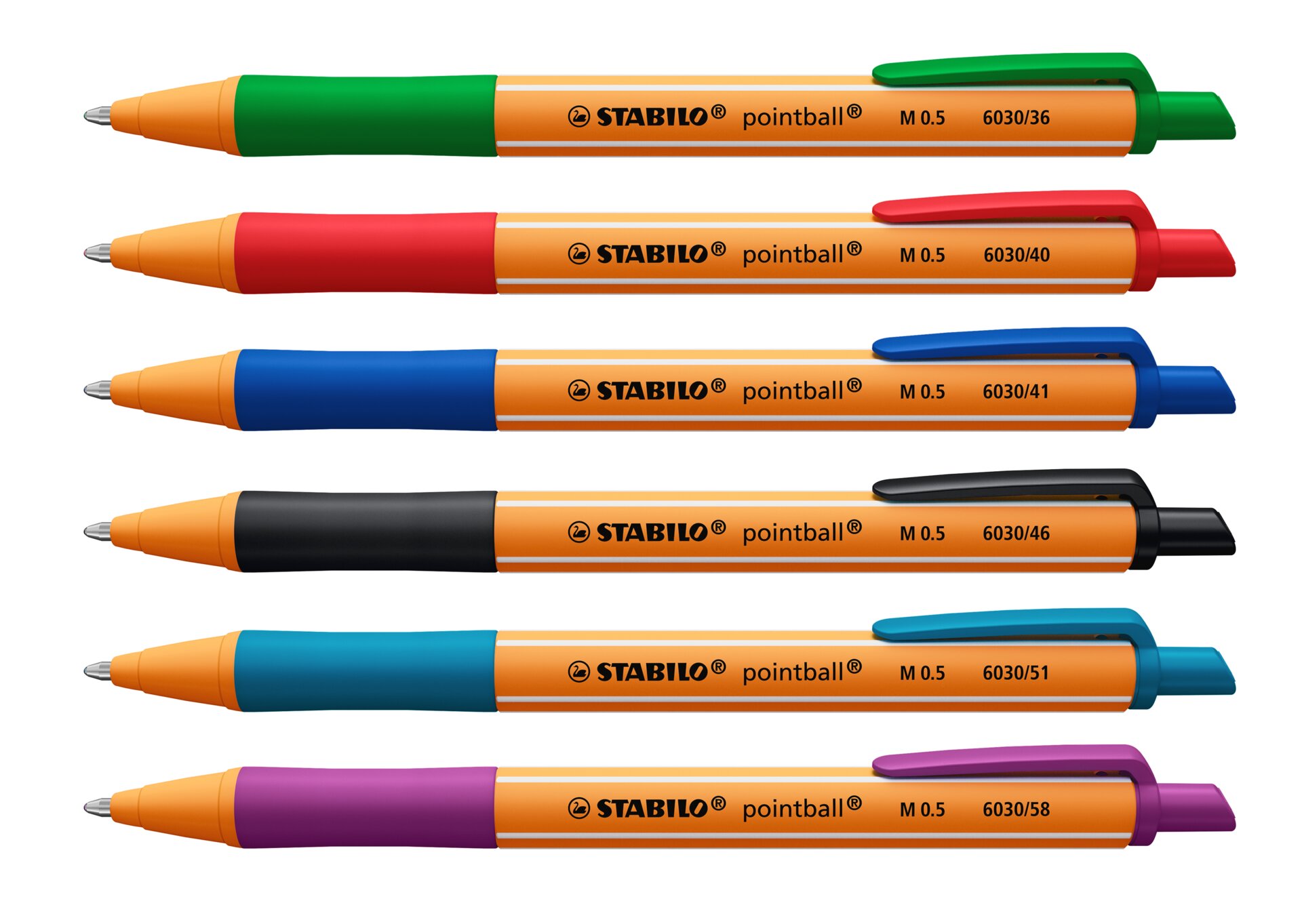 pointball Stift, Rollerball, Mehrfarben, ausziehbar, Gelpinsel?