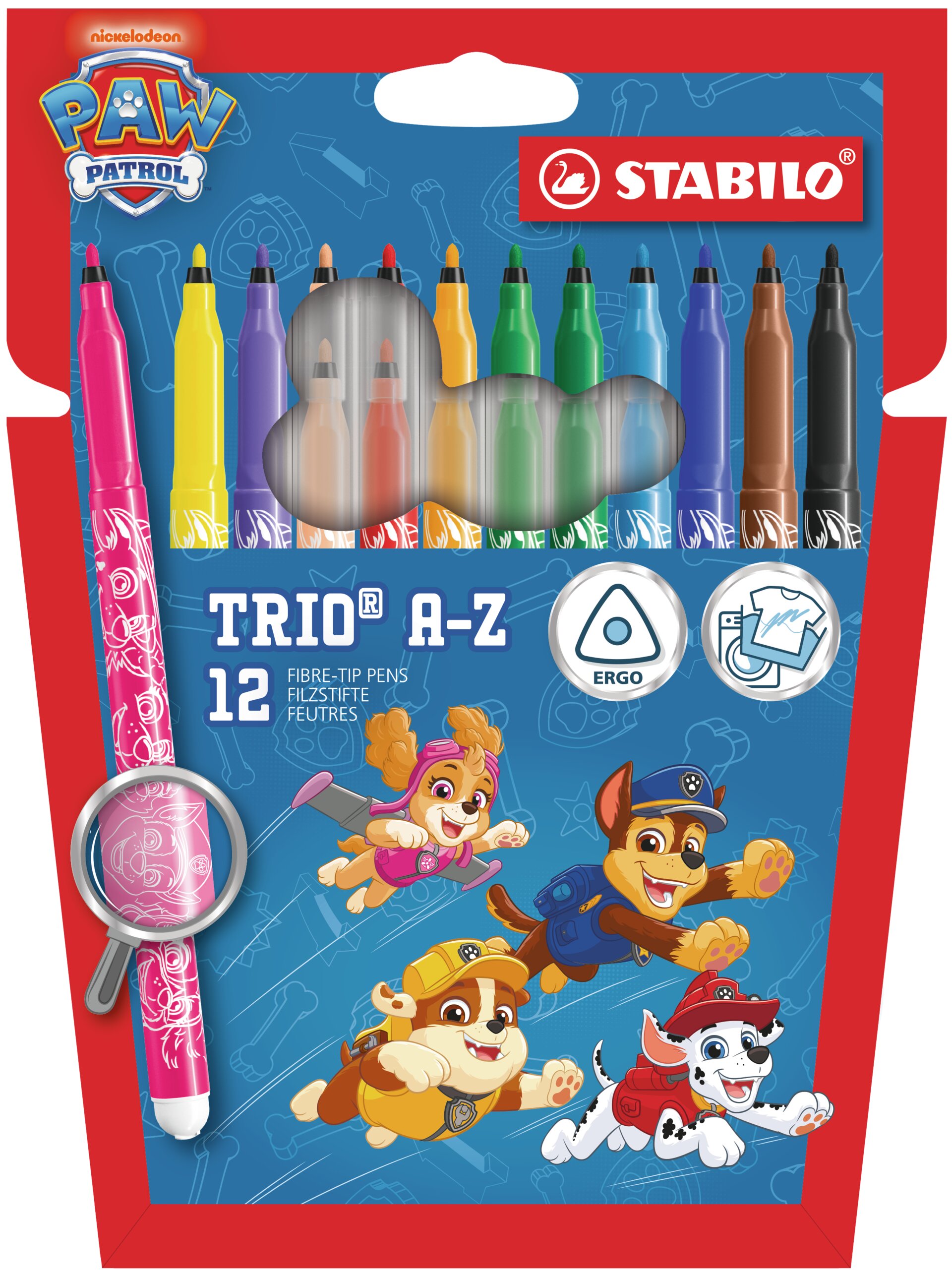 Pennarello STABILO Trio A-Z PAW Patrol