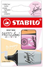 Evidenziatore STABILO BOSS MINI Pastellove Edition 2.0