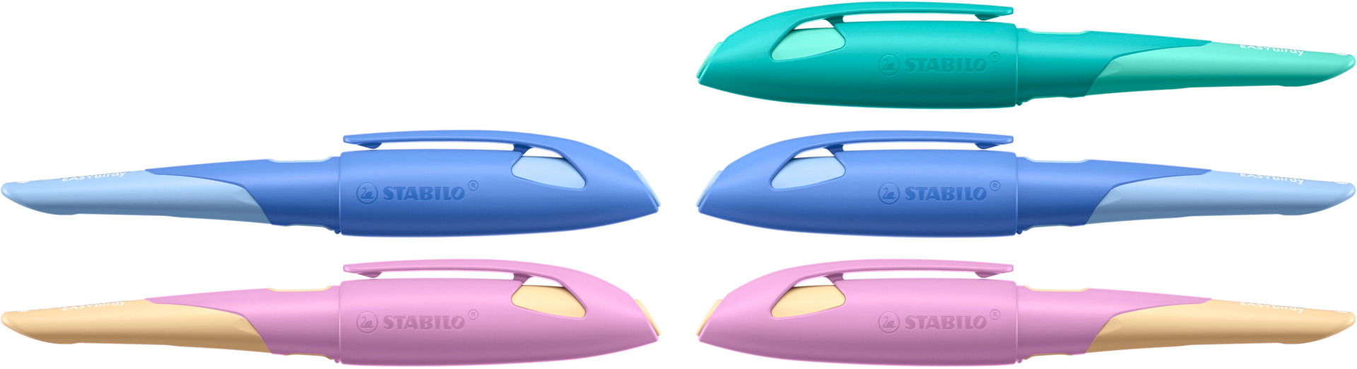 Ergonomische vulpen STABILO EASYbirdy Pastel Edition Ergonomische vulpen STABILO EASYbirdy Pastel Edition