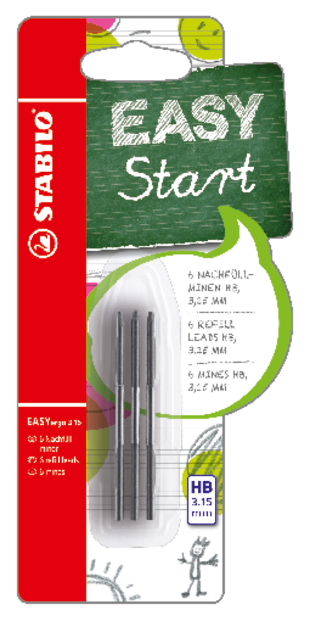 Náplne STABILO EASYergo 3.15