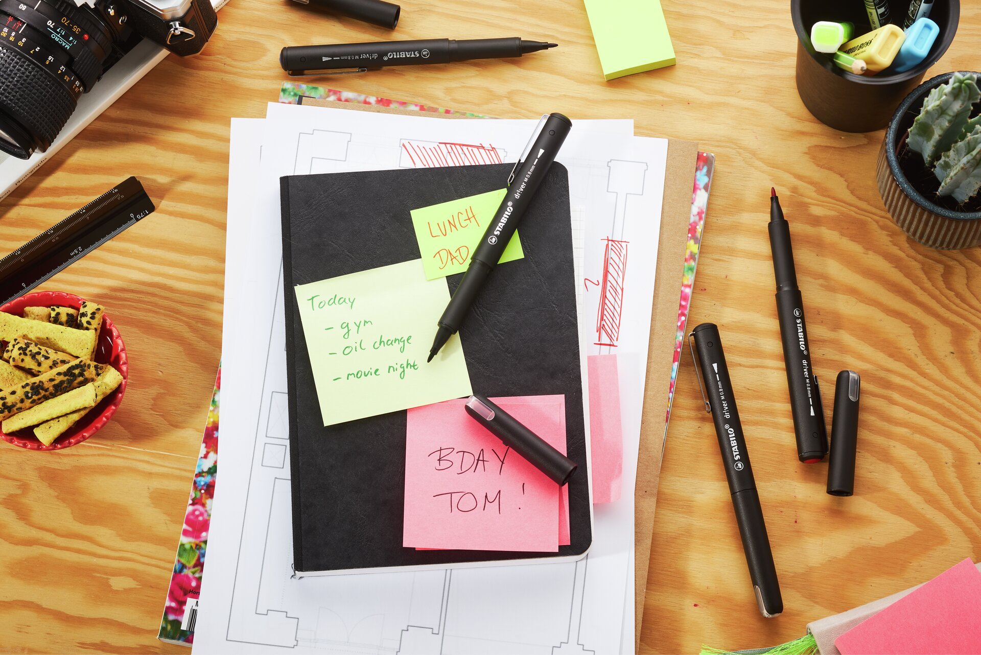 Fineliner/ Fibre- Tip Pen STABILO dr!ver medium