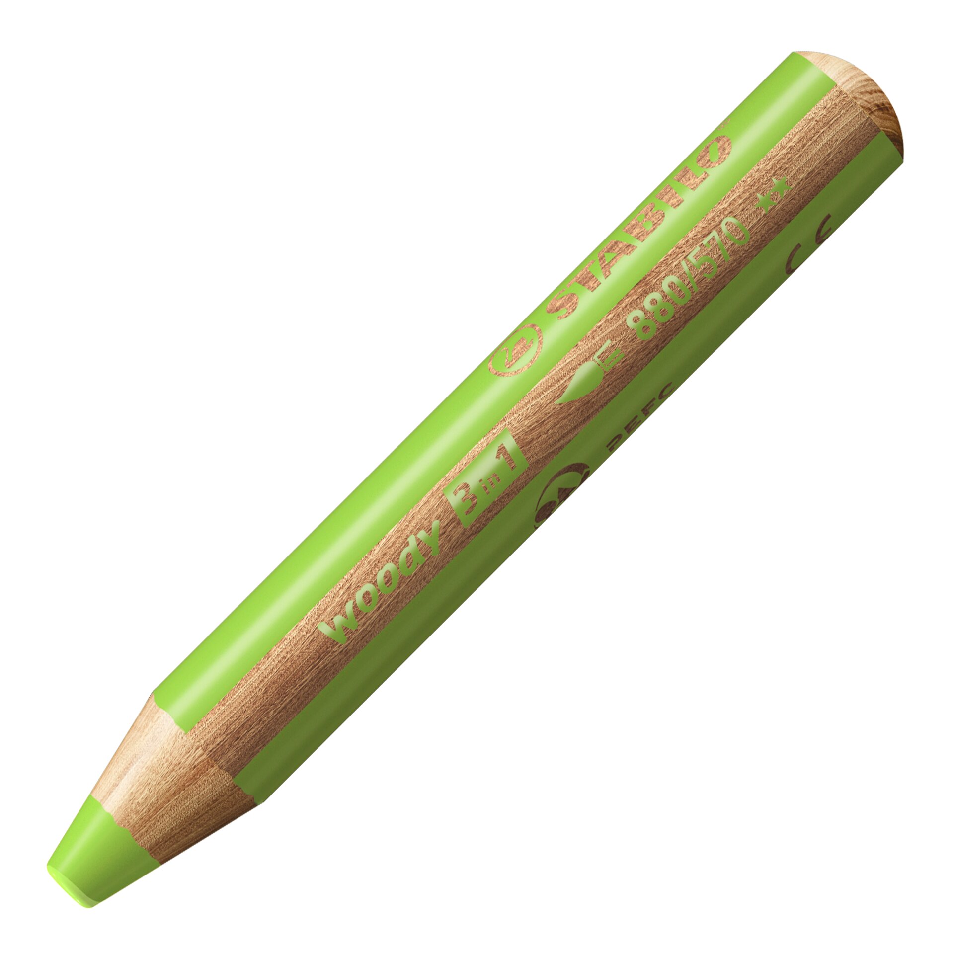Crayon de couleur multi-talents STABILO woody 3 in 1 Crayons de couleurs STABILO woody 3 in 1
