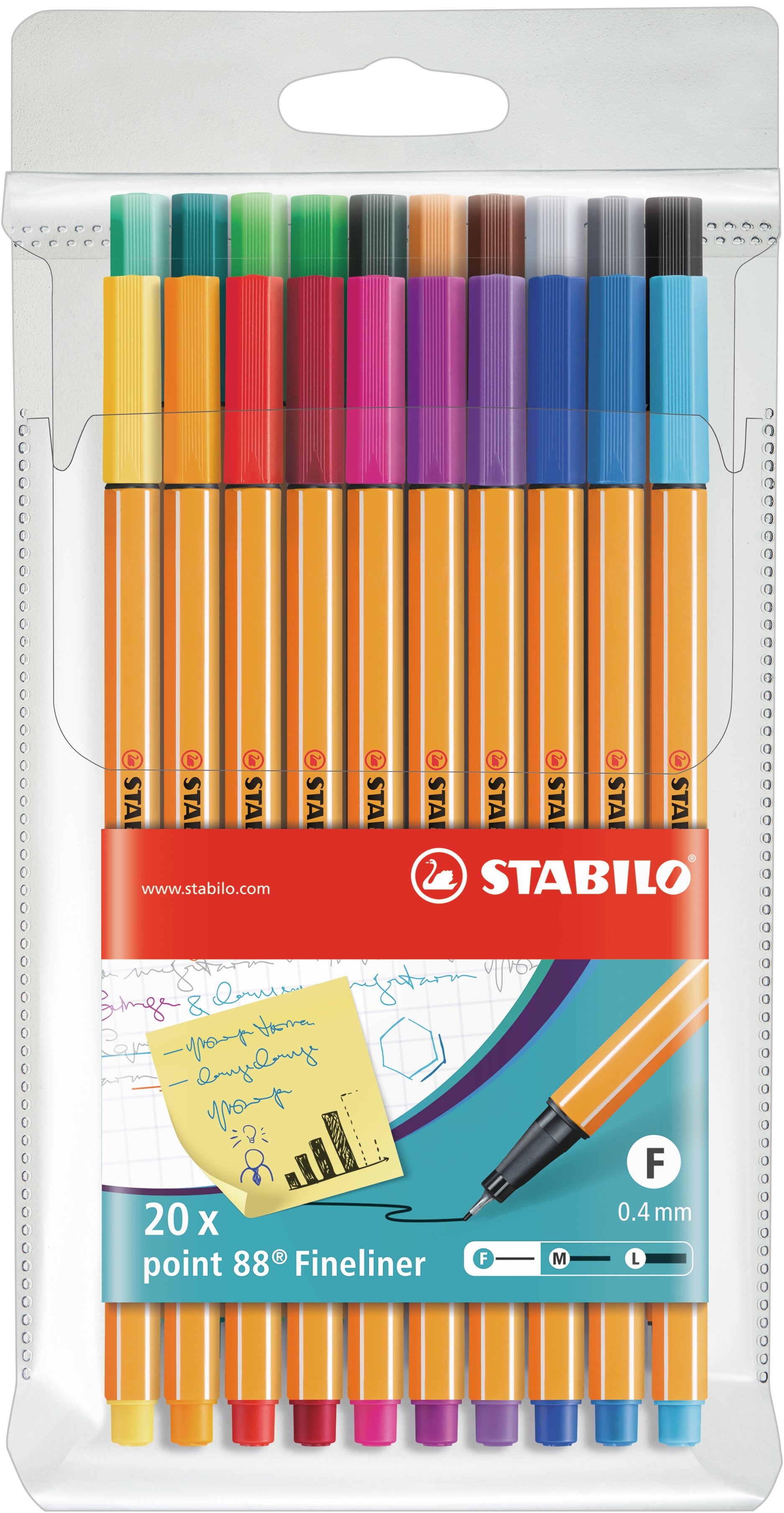 Fineliner STABILO point 88 Fineliner & Filzschreiber STABILO point 88