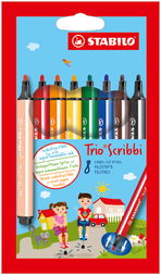 Fiber-Tip Pen STABILO Trio Scribbi