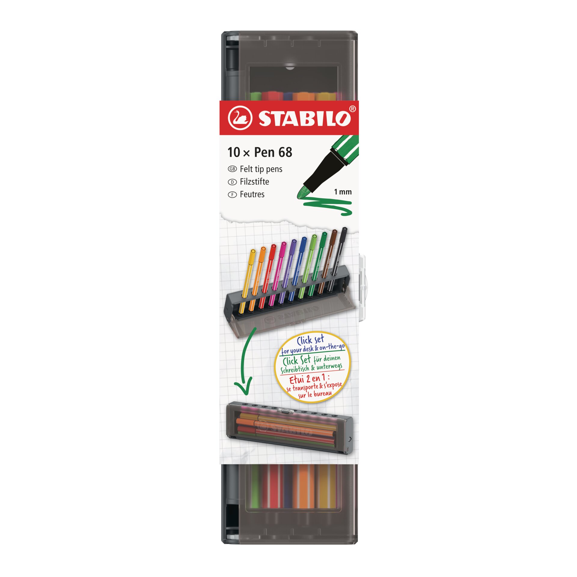 Fiber-Tip Pen STABILO Pen 68