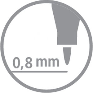 Fineliner/ Viltstift STABILO pointMax