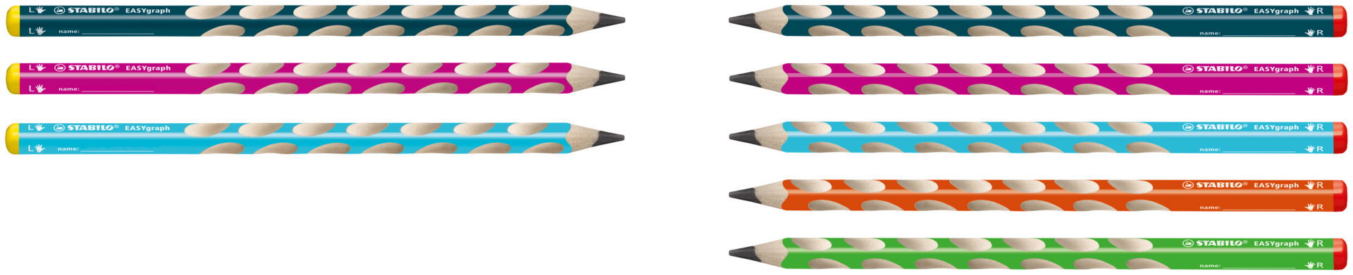 Ergonomisch grafietpotlood STABILO EASYgraph Ergonomisch grafietpotlood STABILO EASYgraph