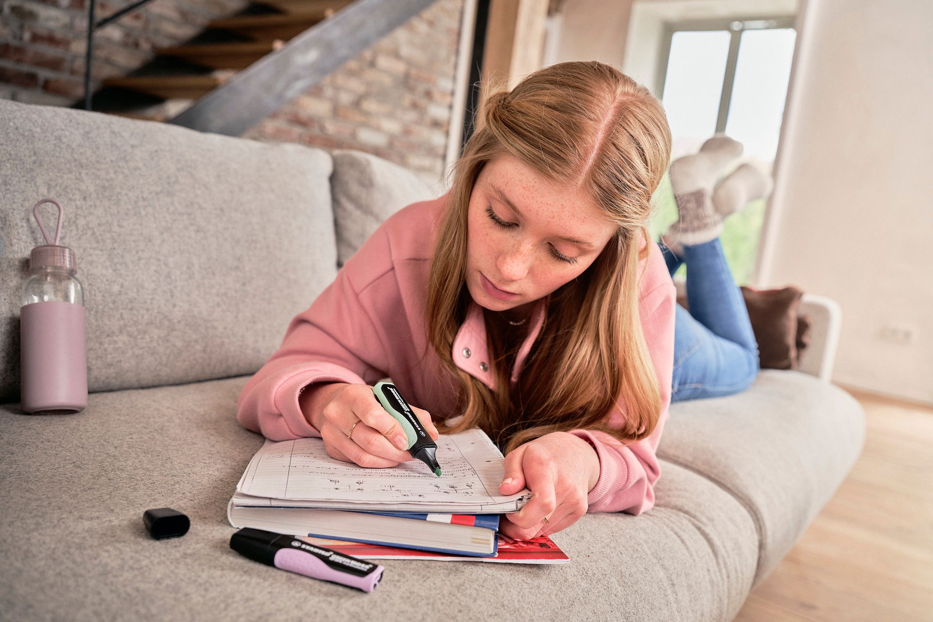 Subrayador fluorescente STABILO GREEN BOSS Pastel