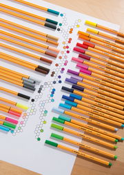 Punta fina/ Rotulador punta de fibra STABILO point 88