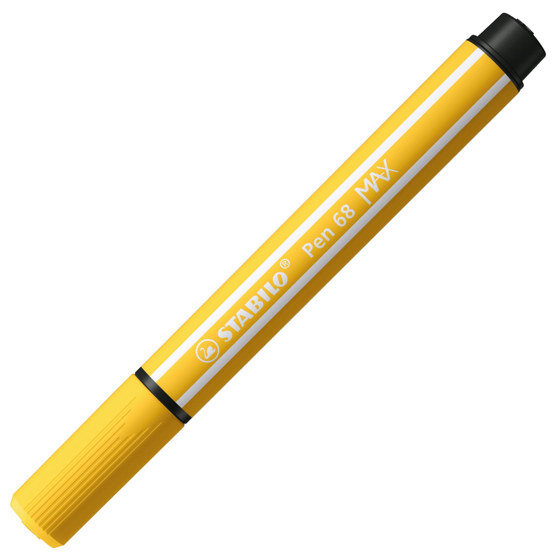 Premium-Filzstift mit dicker Keilspitze STABILO Pen 68 MAX Fasermaler STABILO Pen 68 MAX, gelstift, gelpen, gelstift marker, yellow, pen 68