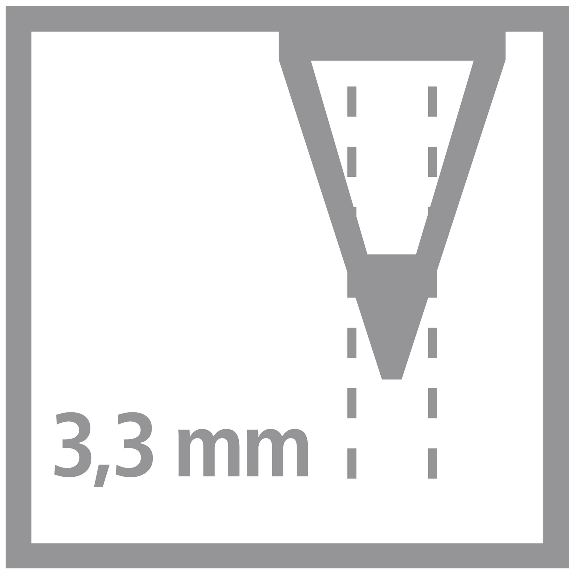 3,3 mm, Komponente, Düse, Spitze, Grind