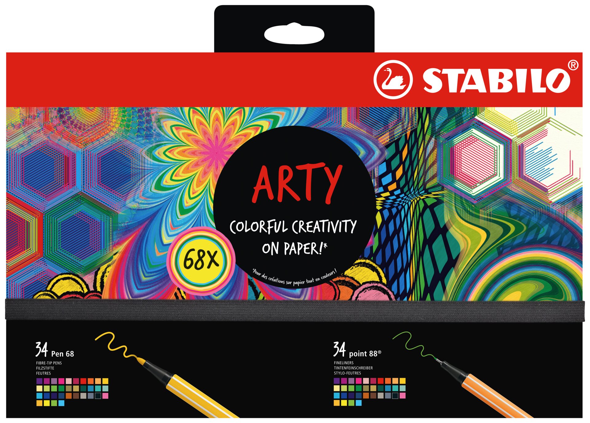 art supplies, colored pens, brush pens, colored markers, art accessories