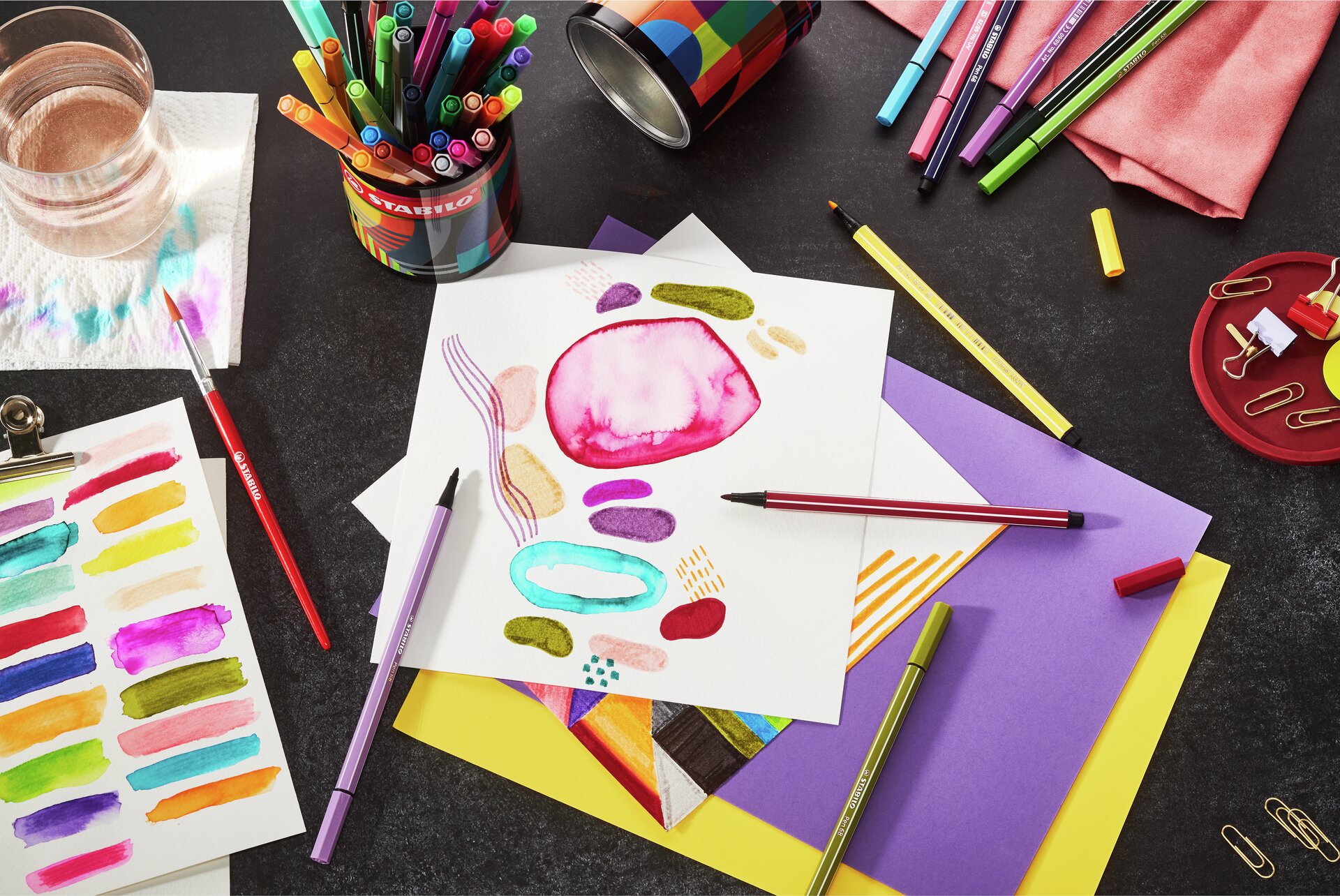 Fiber-Tip Pen STABILO Pen 68 ARTY