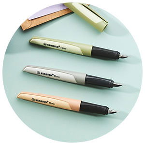 Fountain Pen STABILO Flow Monochrome