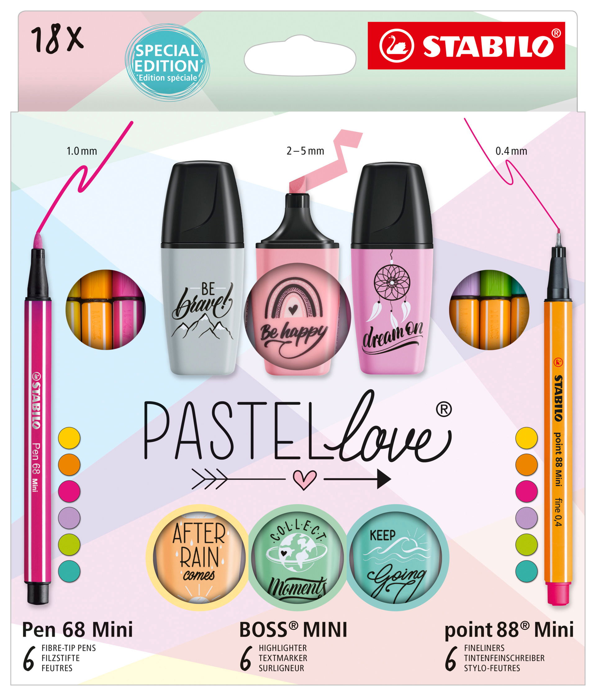 Pen Set STABILO Pastellove Pen Set STABILO Pastellove