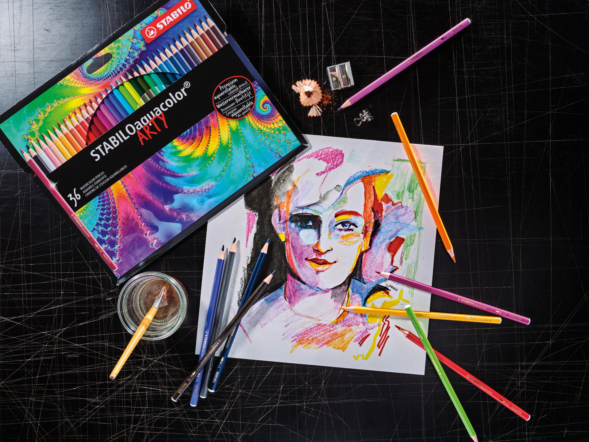 Colored Pencils STABILOaquacolor