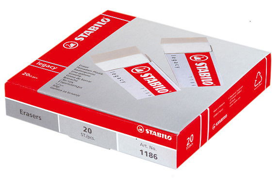Gomme STABILO legacy 1186 / 1183