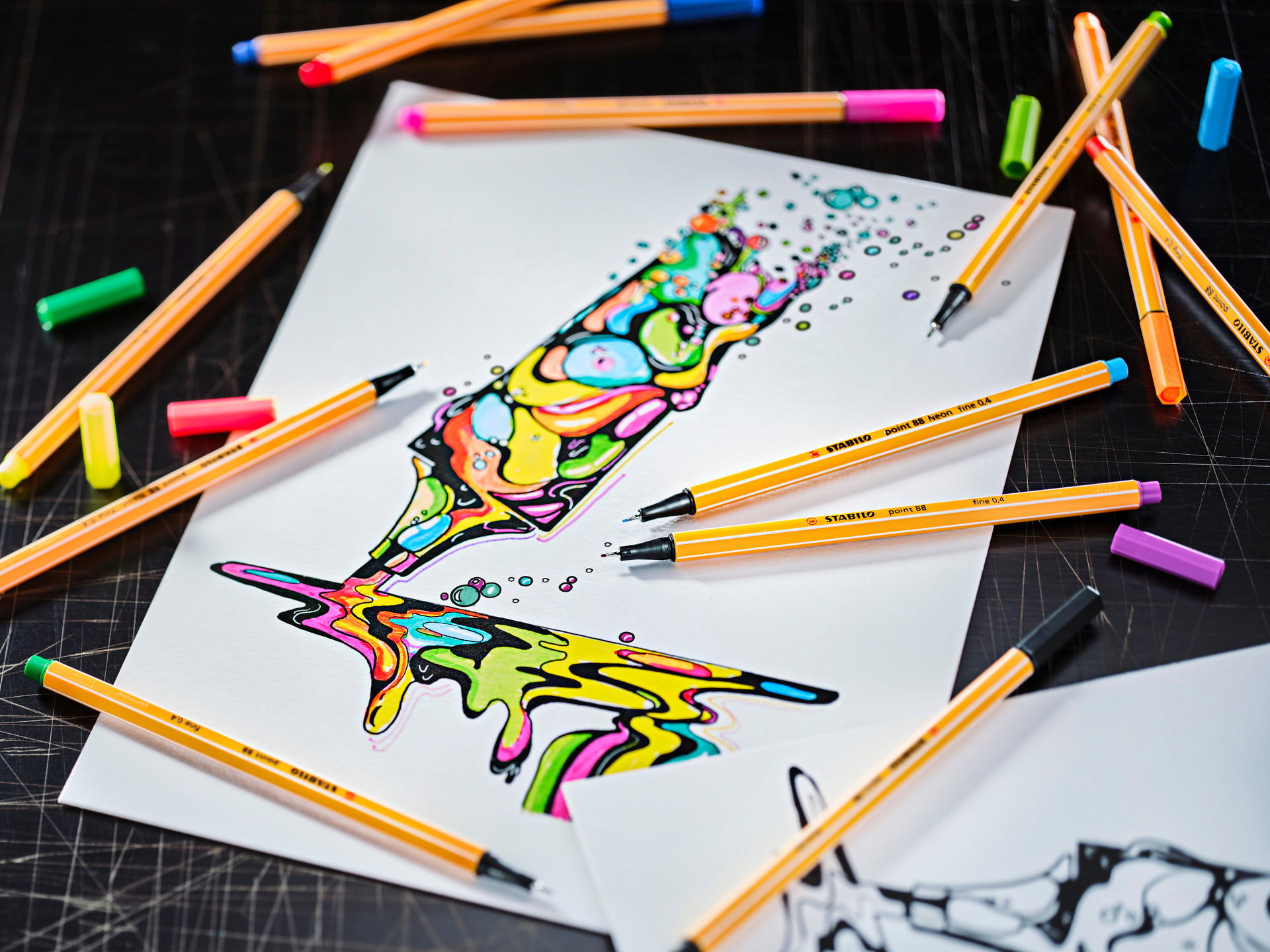Fineliner & Filzschreiber STABILO point 88