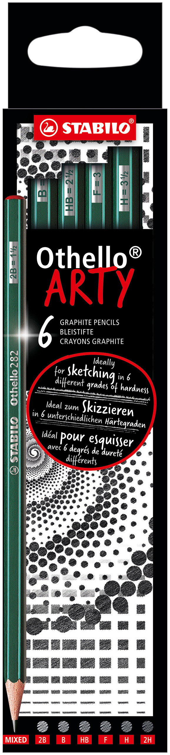 Crayon graphite STABILO Othello ARTY Crayons STABILO Othello