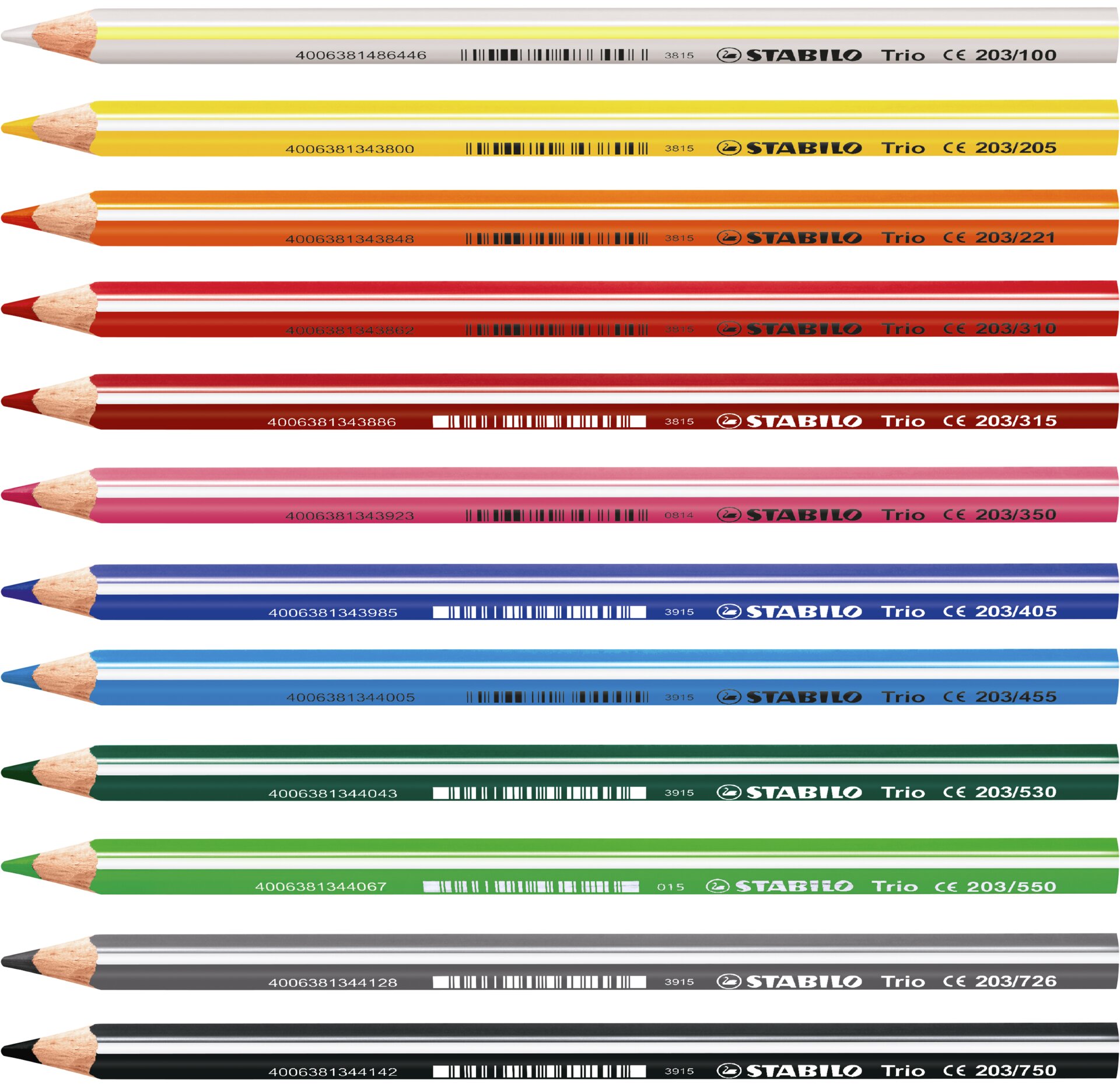 Crayon de couleur STABILO Trio thick Crayon de couleur STABILO Trio thick