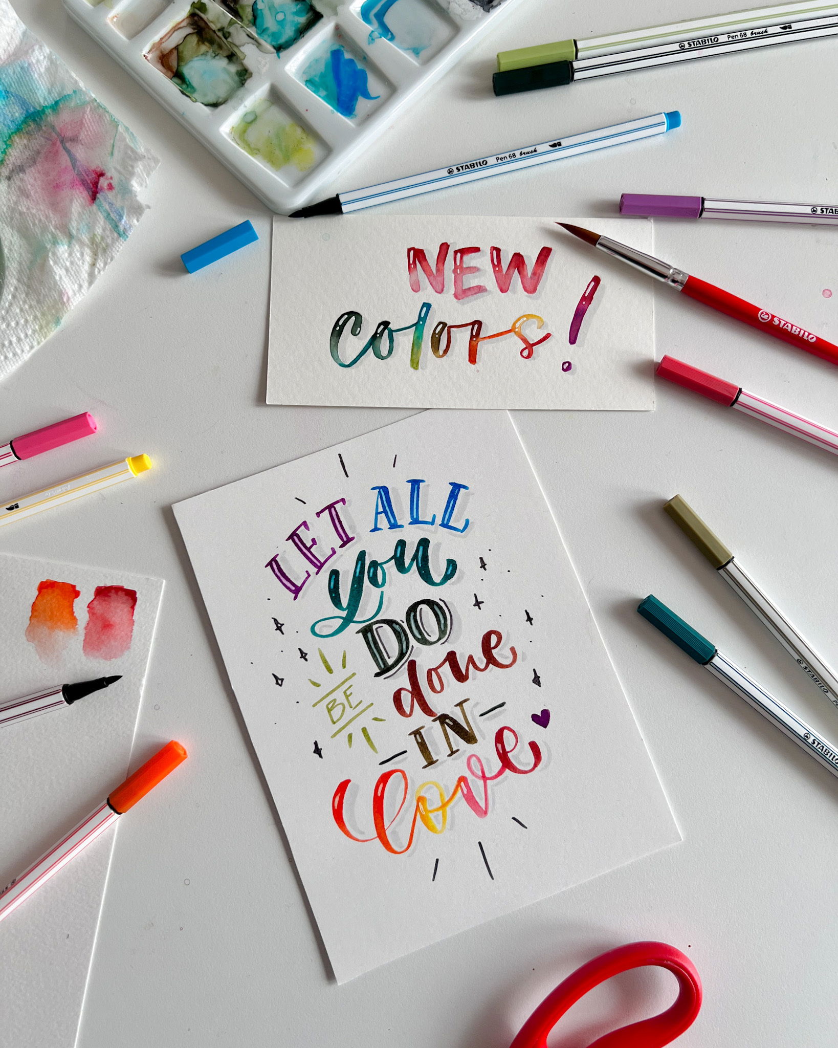 Feutres STABILO Pen 68 brush