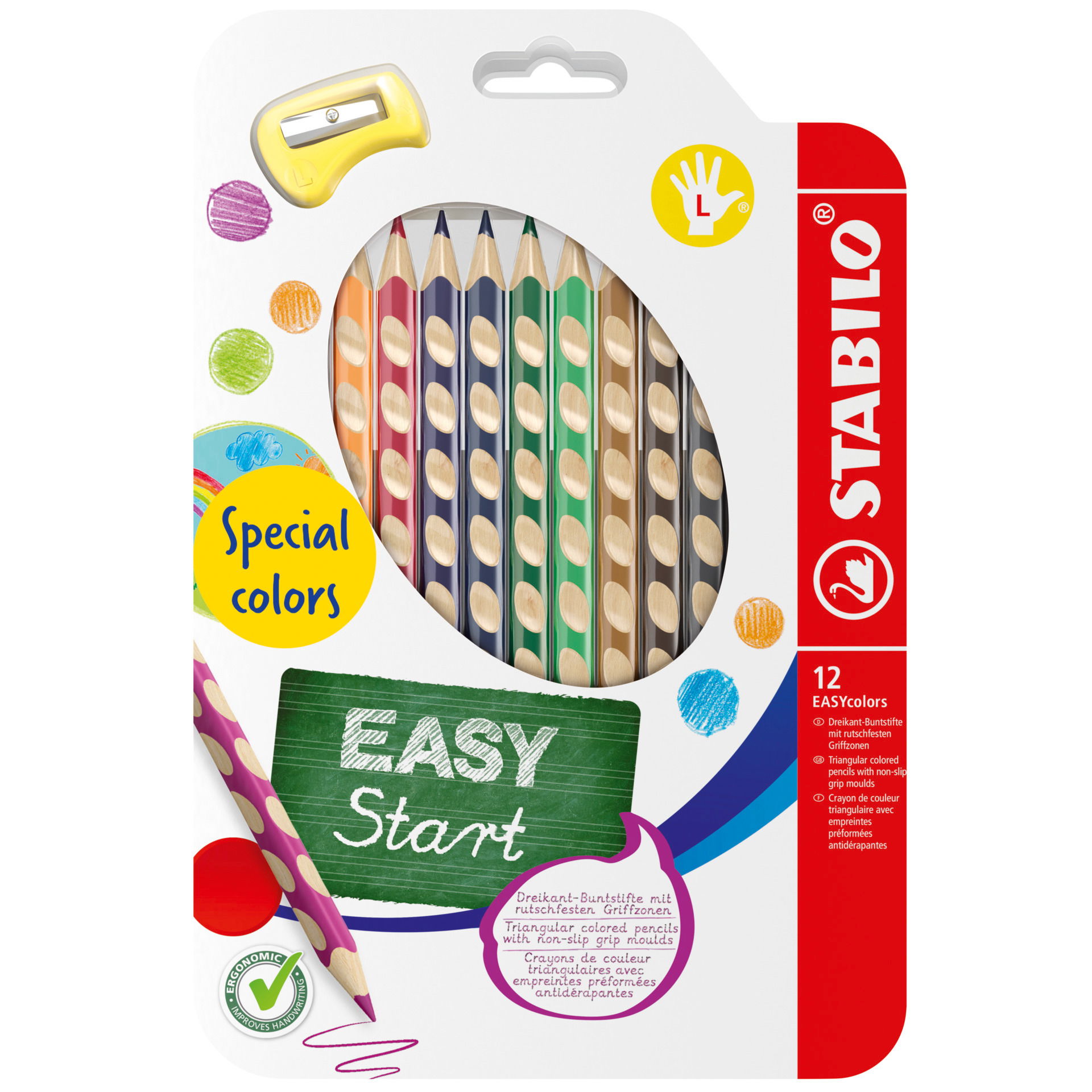 Colored Pencils STABILO EASYcolors