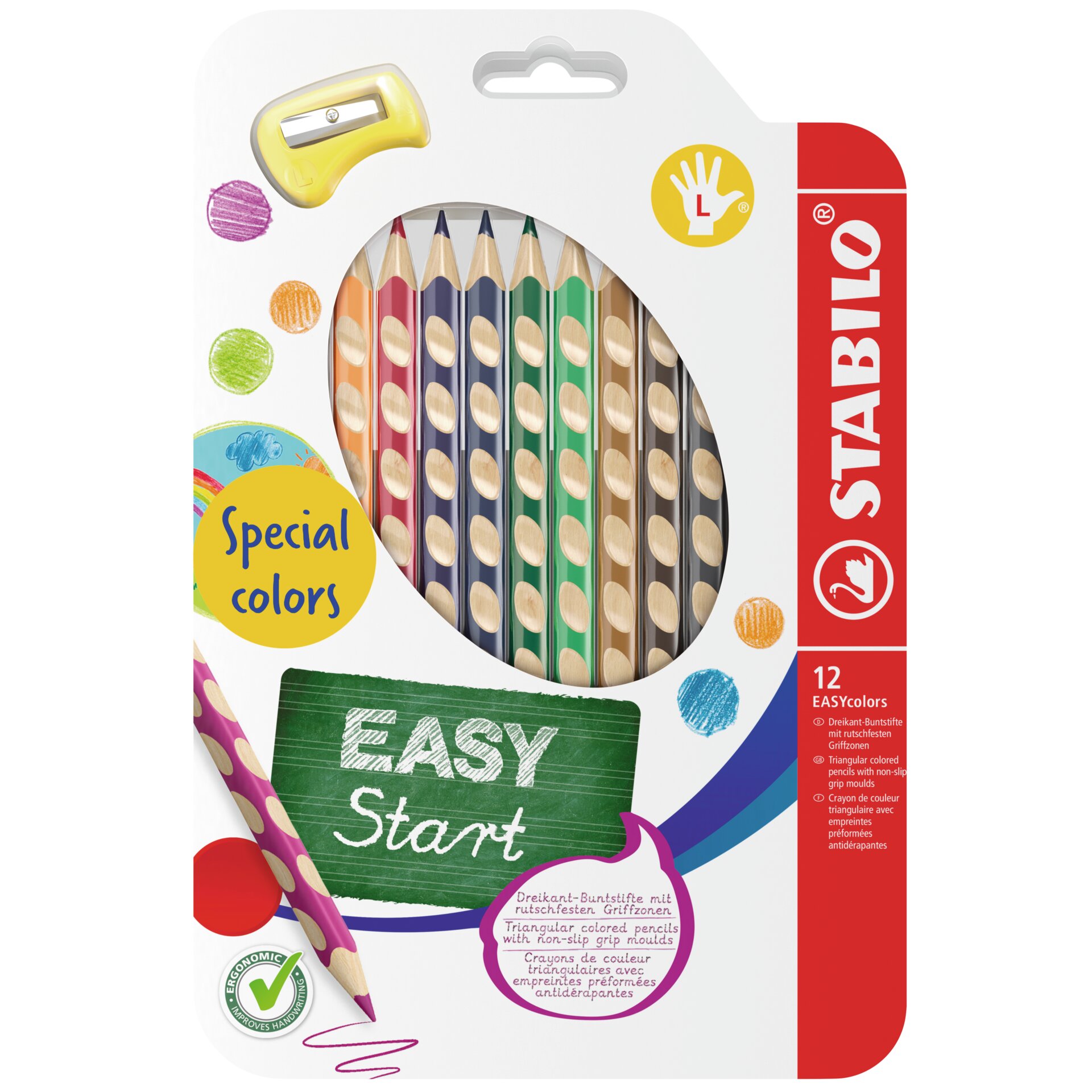 Pastelky STABILO EASYcolors