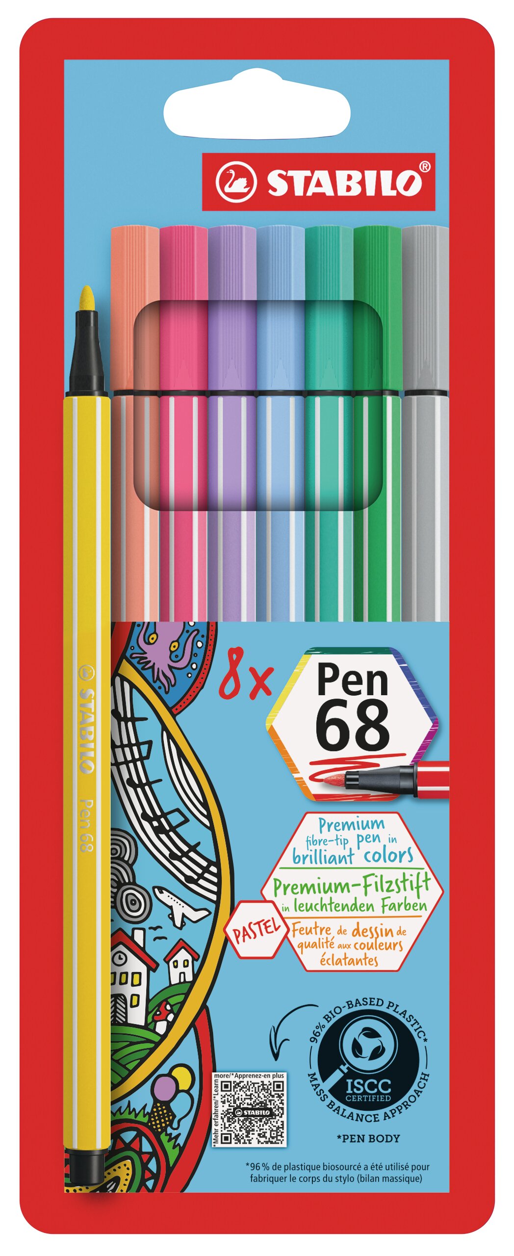 Feutres STABILO Pen 68