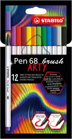 Fasermaler STABILO Pen 68 brush