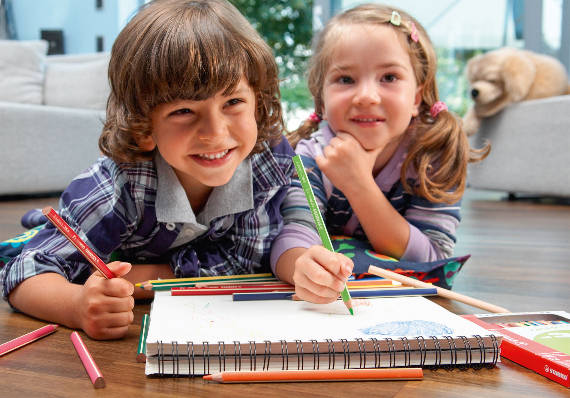 Matite colorate STABILO GREENtrio