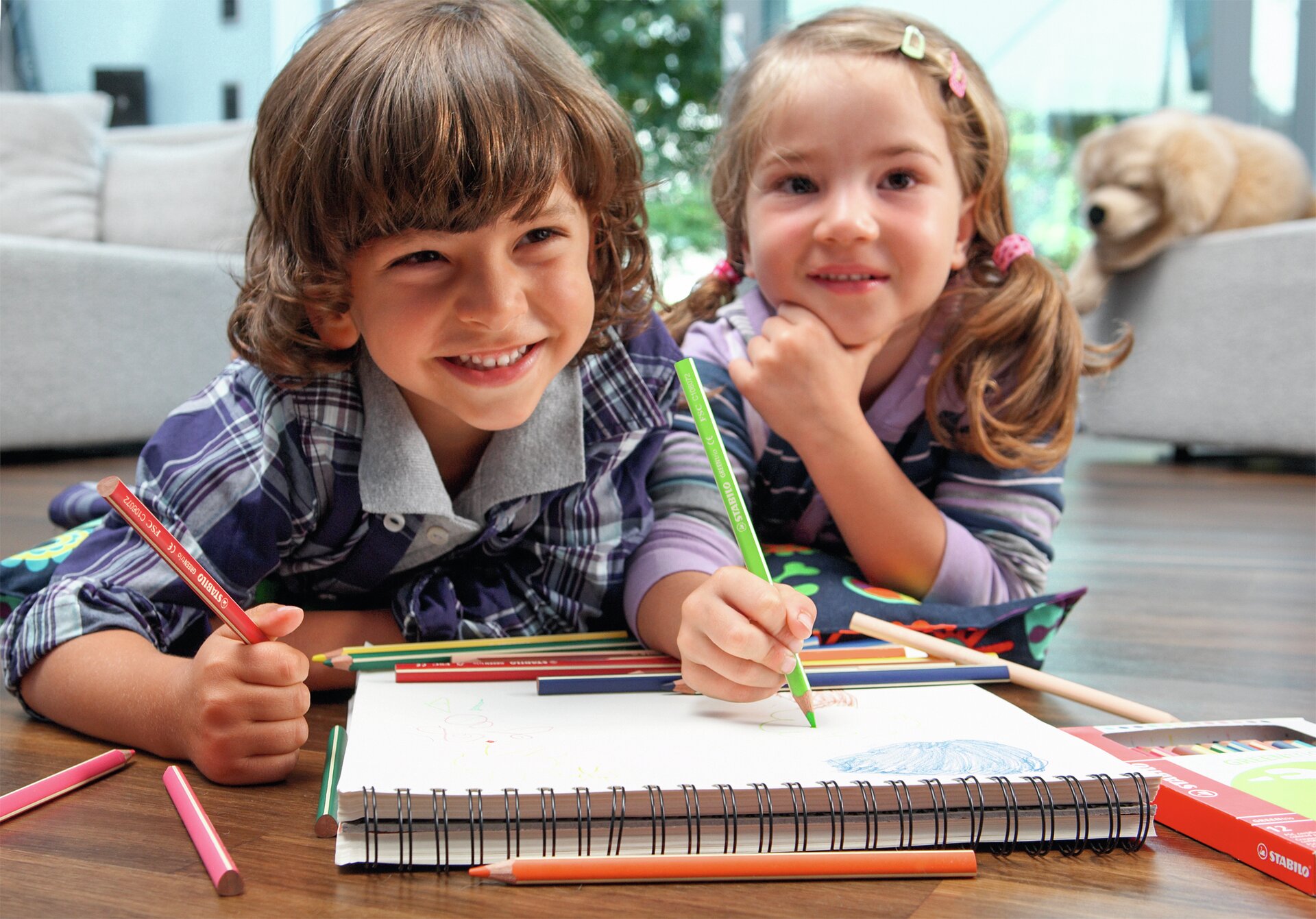 Kleurpotloden STABILO GREENtrio