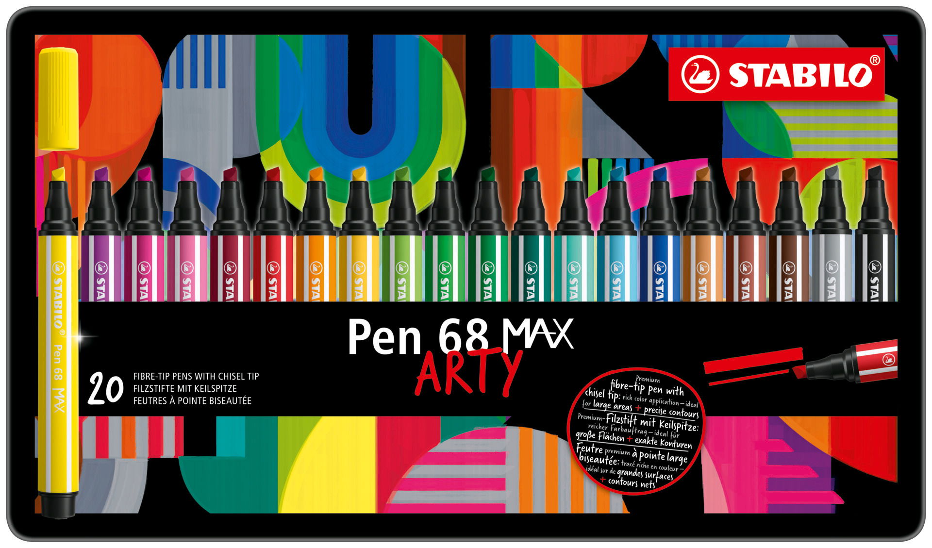 Fasermaler STABILO Pen 68 MAX