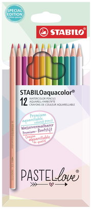 Crayons de couleurs STABILOaquacolor