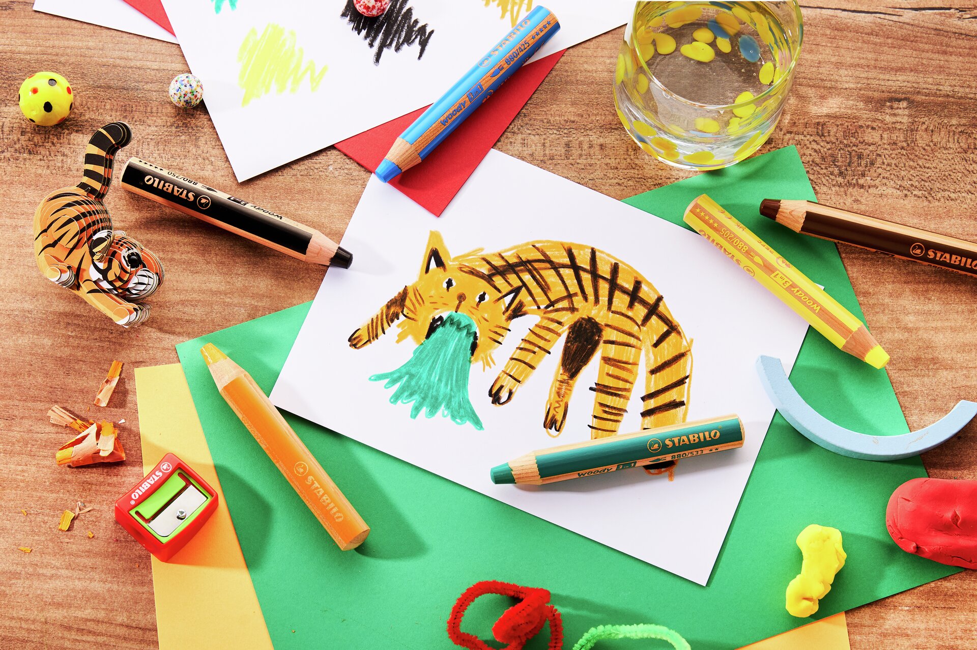 Buntstifte STABILO woody 3 in 1