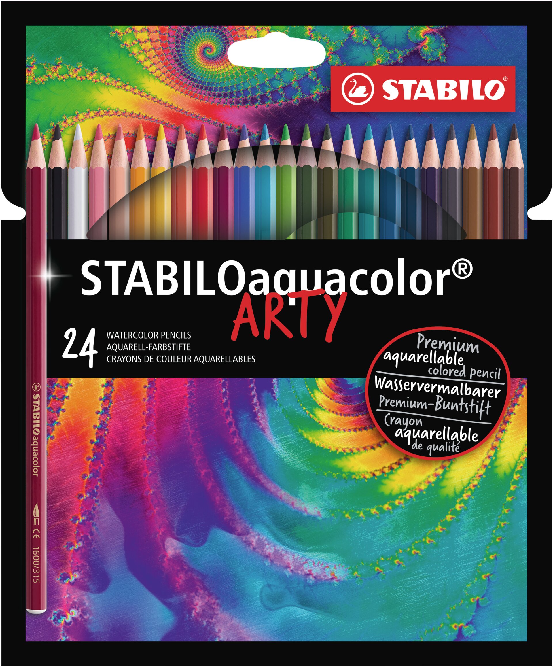 Crayon de couleur aquarellable STABILOaquacolor Crayons de couleurs STABILOaquacolor ARTY
