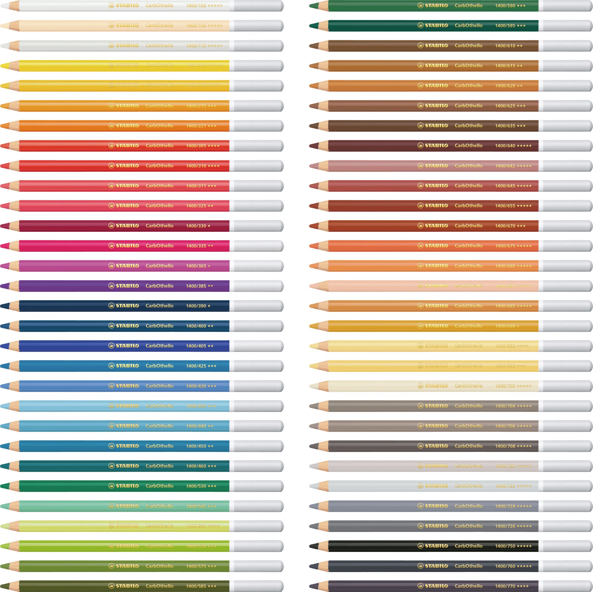 Crayon-craie pastel STABILO CarbOthello Crayon-craie pastel STABILO CarbOthello
