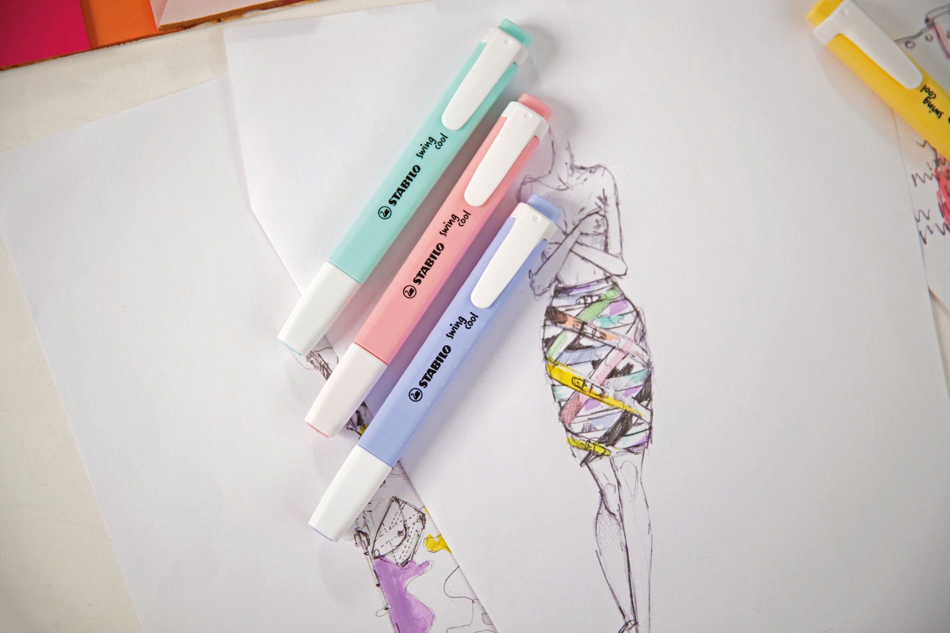 Textmarker STABILO swing cool