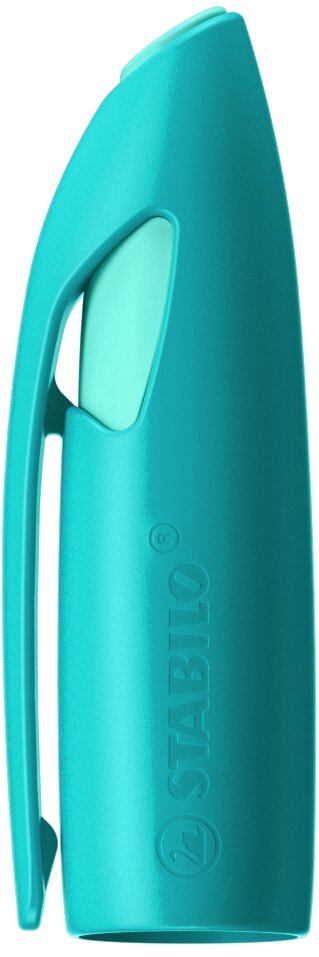 Füller STABILO EASYbirdy Pastel Edition, Kleinschalter, Schüsselhalter, Kunststoff, Türkis, Gadgets