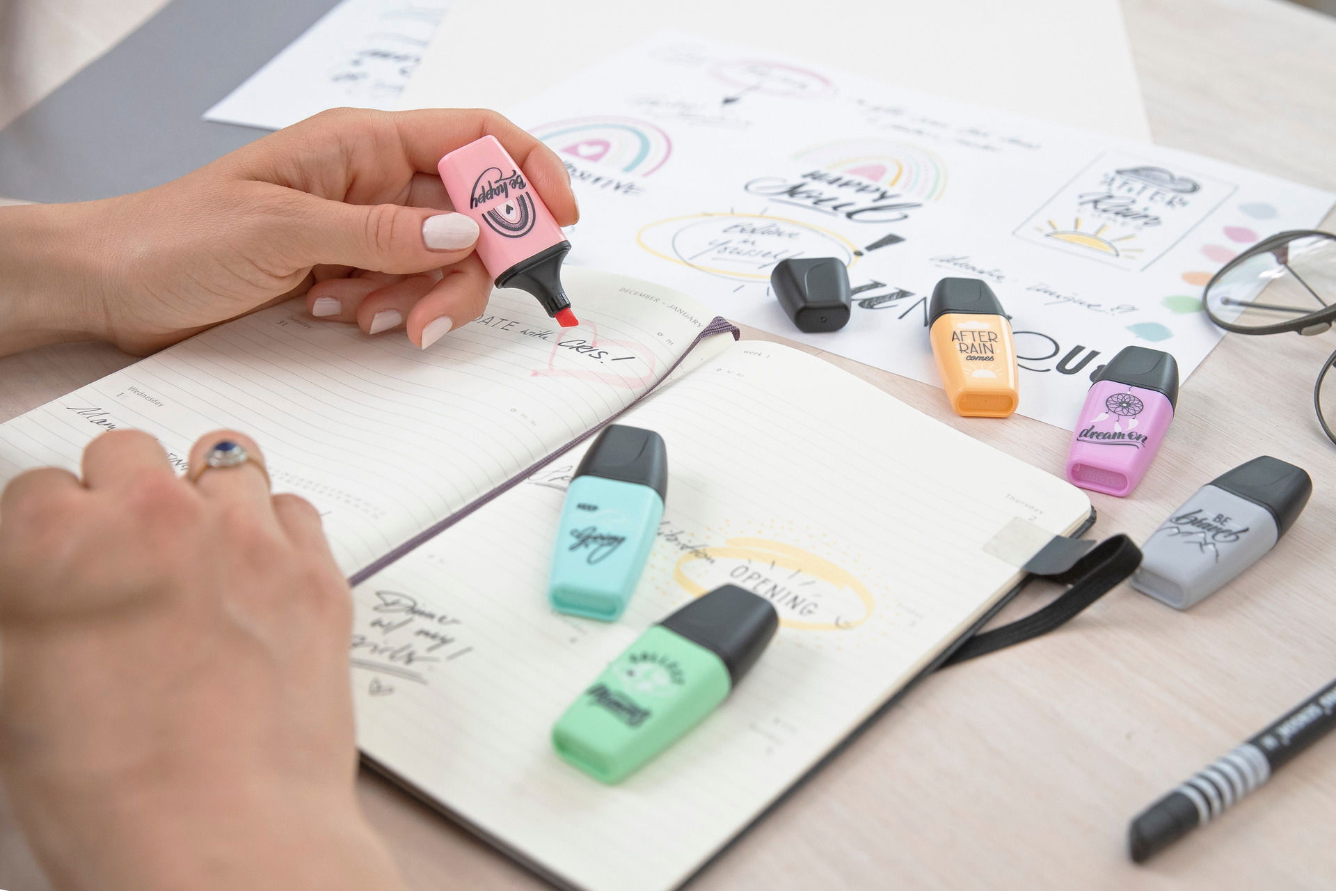 Text Marqueurs STABILO BOSS MINI Pastellove Edition 2.0