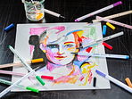 Fiber-Tip Pen STABILO Pen 68 brush