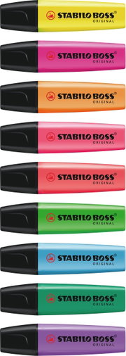 Marker, Highlighter, Neon, Fluo, Stabilo Boss