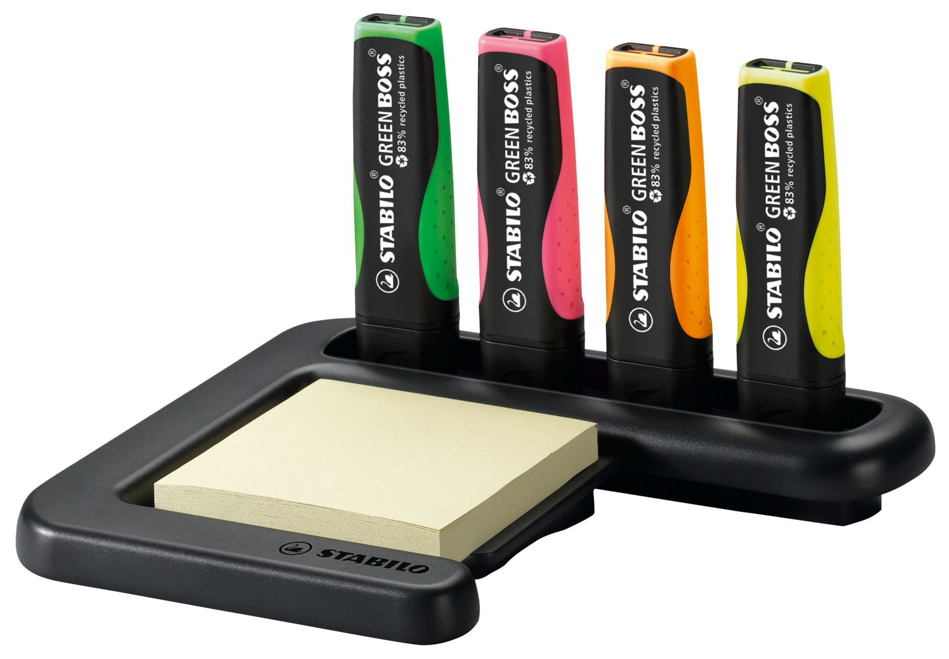 Text Marqueurs STABILO GREEN BOSS